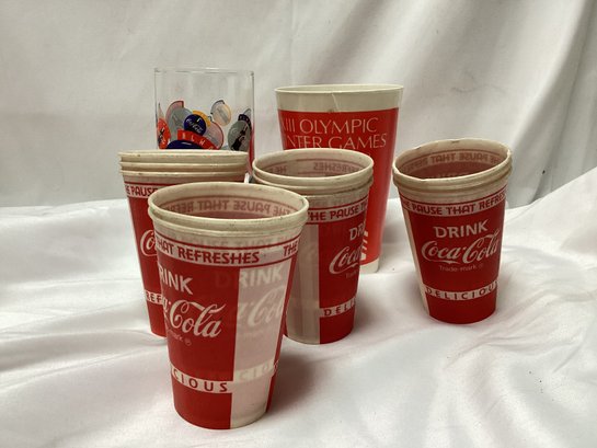 Vintage Coca-cola Collectors Cups