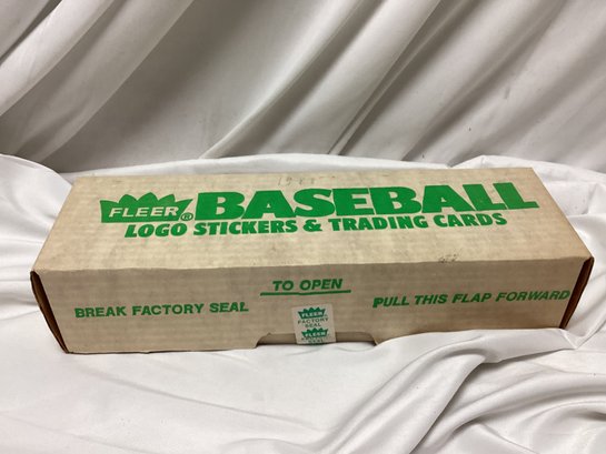 Fleer Baseball Box - Factory Sealed