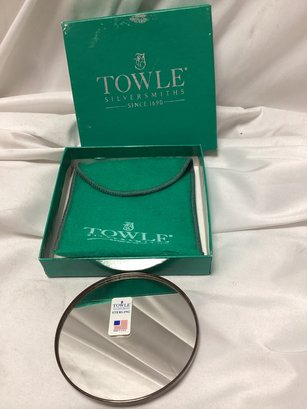 Towle Silversmiths Sterling Mirror