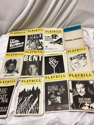 Vintage Playbill Lot - Solitary Confinement And More