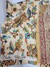 Vintage Textile/fabric Lot - Paisley And Other