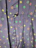 Vintage 100 Silk Liz Claiborne 80s Dress W/Shoulder Pads