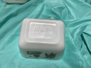 Pyrex Vintage White Early American Refrigerator Dish - Lot Of 3