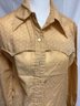1960s Stuffed Shirt Company Woven Cowboy Style Button Down Shirt