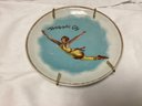 Atlantic City, NJ Hand Painted For A.c. Bosselman & Co Germany Plate