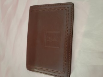 YSL Authentic Vintage Leather Compact Bifold Wallet