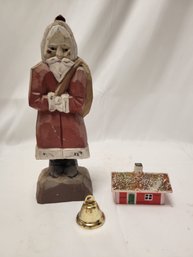 Koosed Santa Wooden Carving And More
