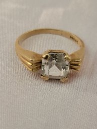 14K SS Marked Ring