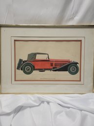 Alfa-romeo 1930 (2.3 Litre) Framed Car Print