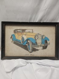 1929 Stutz Car Framed Print