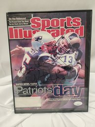 JSA Authenticated Kurt Warner What Would Jesus Do Autographed Sports Illustrated Magazine Cover