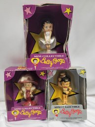 Betty Boop Mini Collectible Dolls - Lot Of 3