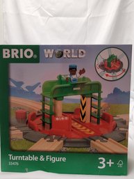 Brio World Turntable & Figure - New In Box