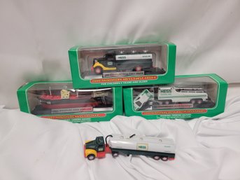 Hess Mini Trucks And Boat