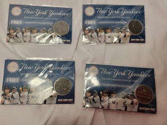 New York Yankees Medallion Lot