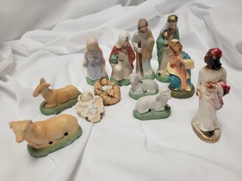 Porcelain Nativity Set