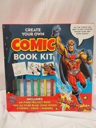 Create Your Own Comic Book Kit - Factory Sealed