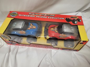 Rally Racer Mitsubishi Pajero Evolution Truck Set - New In Box