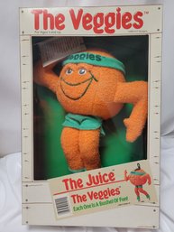 1985 The Veggies The Juice Plush - New In Box