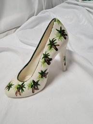 Hand Painted High Heel Shoe