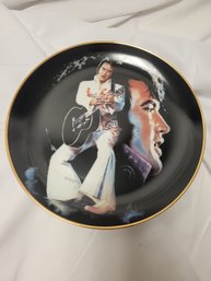 1989 Elvis The King Collectors Plate