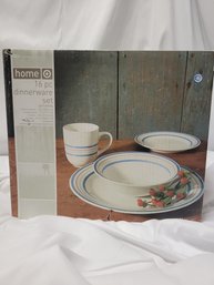 Home 16pc Dinnerware Set - Sealed