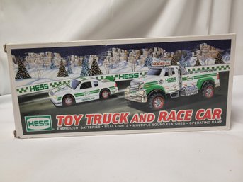 2011 Hess Toy Truck And Race Car