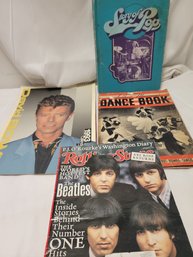 Pop Icon Ephemera Lot - Rolling Stones, David Bowie And More