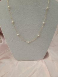 14k Pearl Necklace