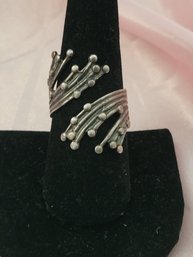 Sterling Silver Towle Spoon Wrap Around Ring