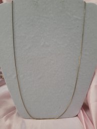 14k Yellow Gold Box Chain