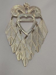 Sterling Silver Traditional Swedish Brooch