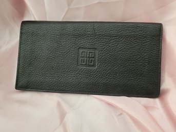 Authentic Givenchy Gentleman Paris Black Leather Wallet