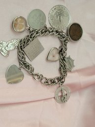 Sterling Silver Charm Bracelet