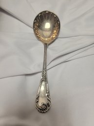 Theodore B. Starp Sterling Silver Scalloped Serving Spoon