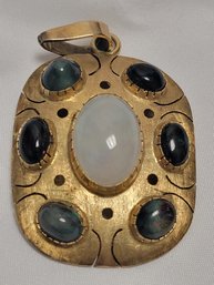 Vintage Connemara Precious Stone Pendant