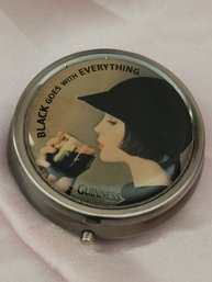 Vintage Guinness Beer Pill Box