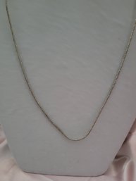 Sterling Silver Machine Rope Necklace