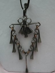 Southwest Style Metal Handcrafted Necklace