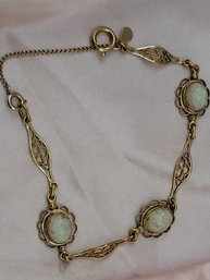 Vintage French Art Deco Anco 1/20 14k Gf Bracelet