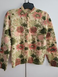 Vintage Floral Cadigan