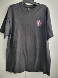 Grateful Dead Embroidered Patch Single Stitch T-shirt - Size L