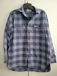 Vintage L.L. Bean Flannel Long Sleeve Shirt - Size M