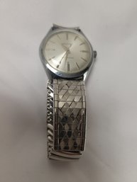 Waltham Chrome Plated Top Vintage Watch