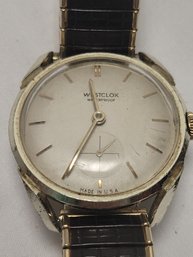 Vintage Westclox Aluminum Bezel Watch