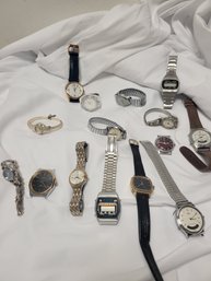 Watch Lot - Timex, Sanyo, And More