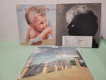 Vinyl Record Lot - Van Halen And More