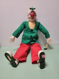 Brinn's Musical Clown Porcelain Doll