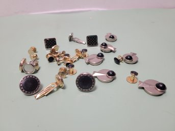 Cufflinks And Tie Clip Lot