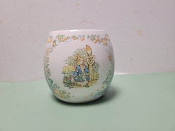 Beatrix Potter Teleflora Bowl Vase